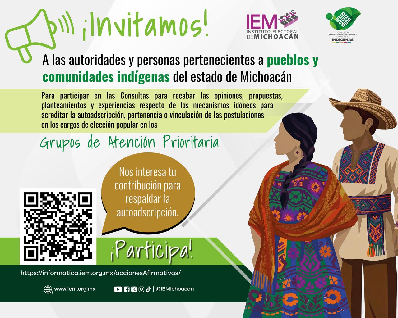 Invitación Consultas Pueblos Indígenas
