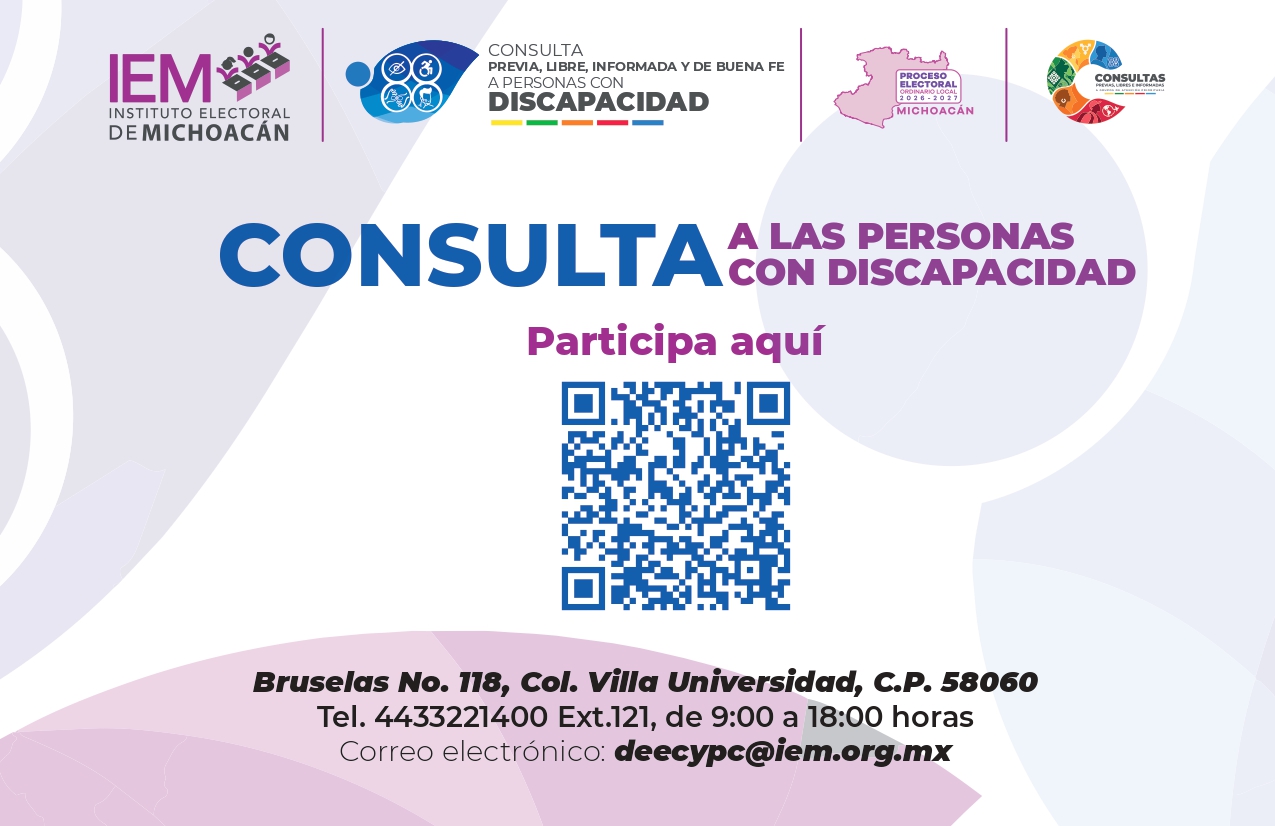 Consulta a las Personas con Discapacidad