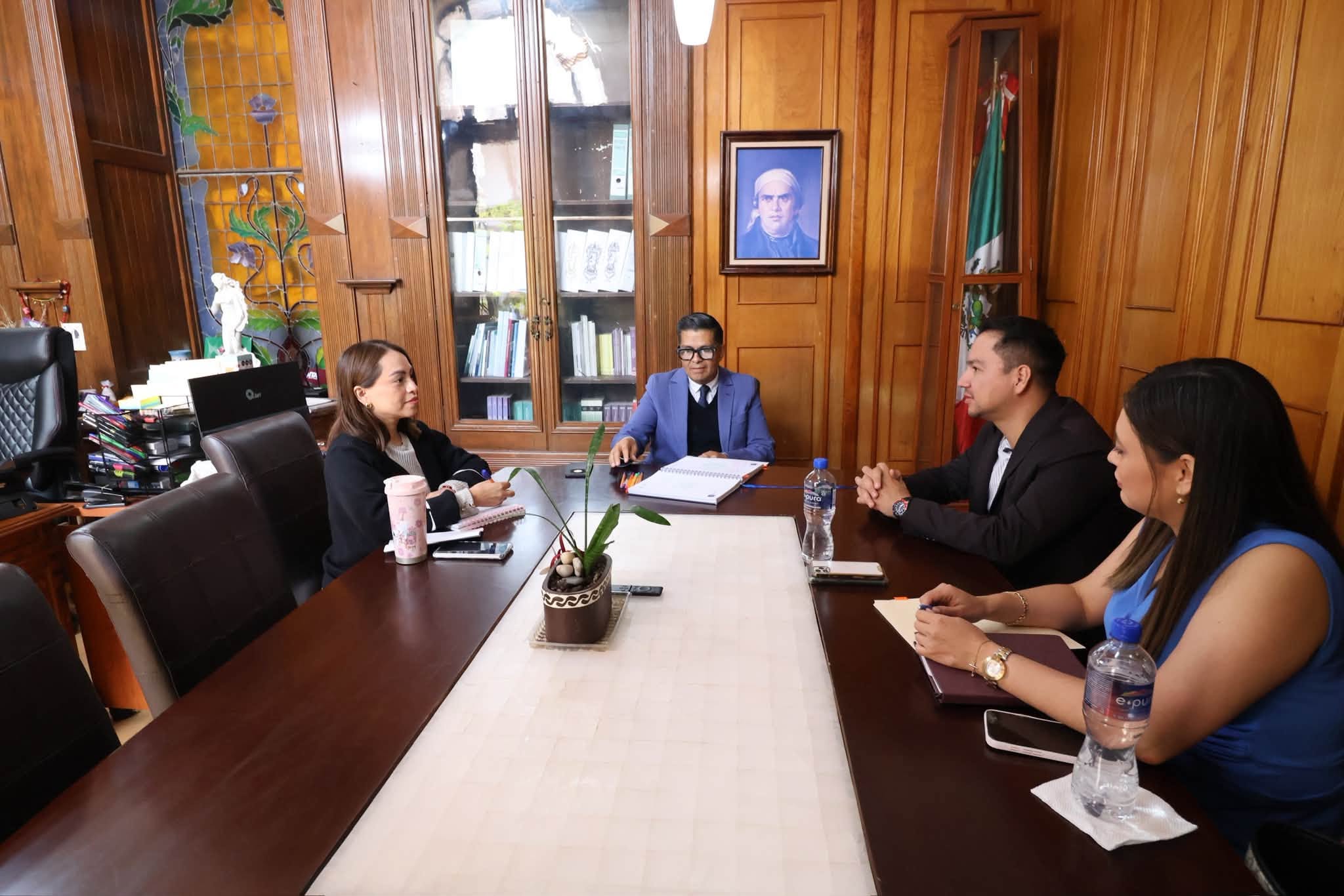 Reunión con el Titular de la Secretaría de Contraloría del Estado